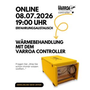 Online: Jour fixe – Erfahrungsaustausch Varroa Controller Juli