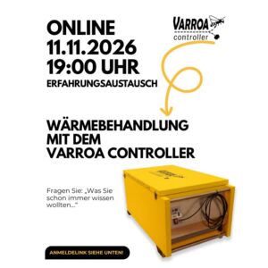 Online: Erfahrungsaustausch Varroa Controller November