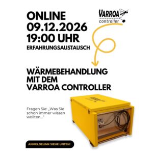 Online: Erfahrungsaustausch Varroa Controller Dezember